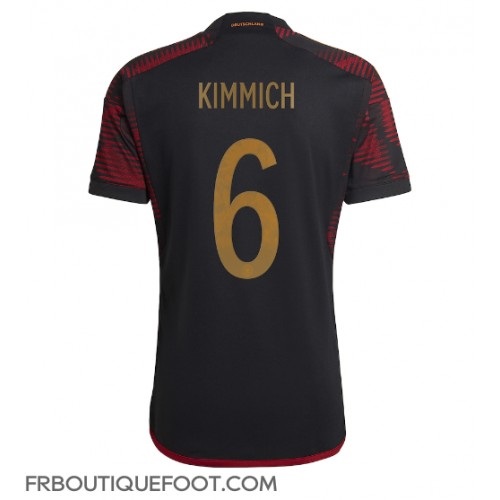 Maillot de foot Allemagne Joshua Kimmich #6 Extérieur vêtements Monde 2022 Manches Courtes